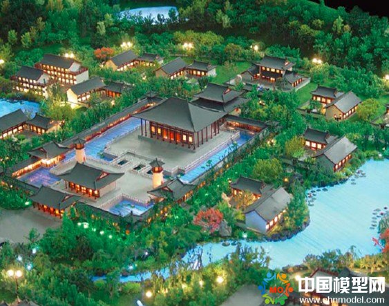 古建筑模型，古建沙盤(pán)模型