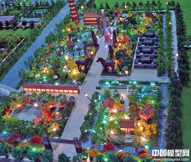 古建筑模型，古建沙盤(pán)模型