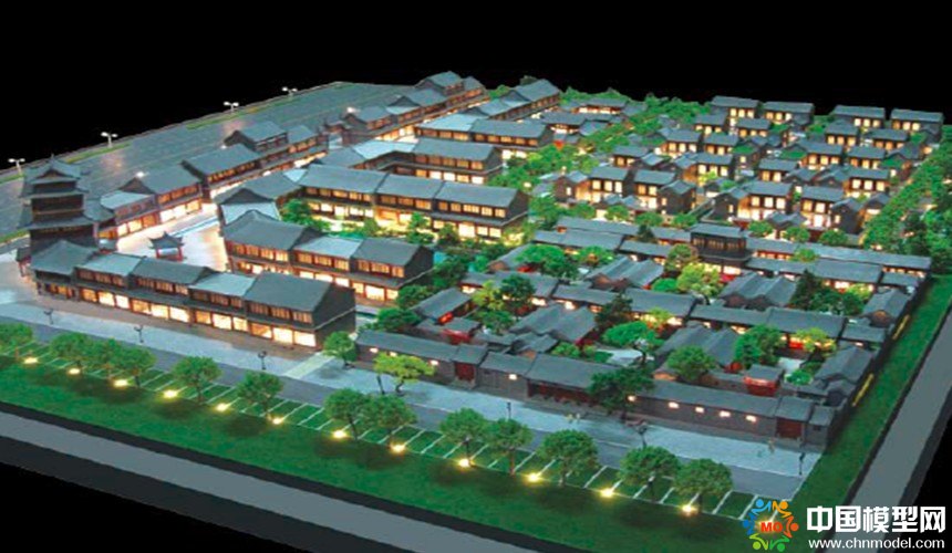 古建筑模型，古建沙盤(pán)模型