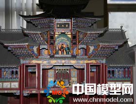 古代樓，3d建筑模型