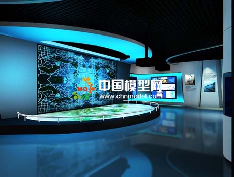 電子沙盤廣泛應用與多類別的科技展示廳，效果突出