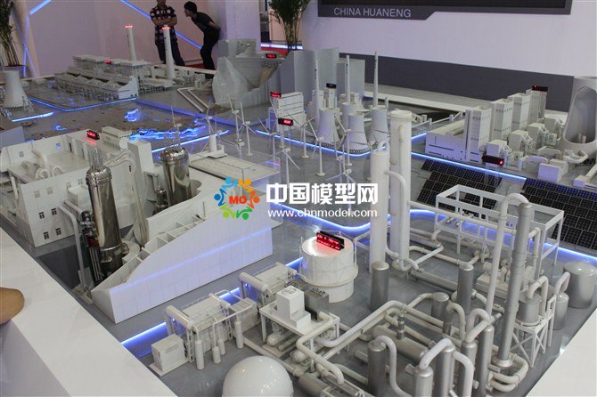 熱電站模型，核電站模型，火力發(fā)電站少盤