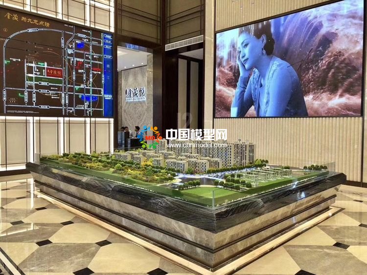 高檔樓盤模型底座，售樓部沙盤展臺（收藏）