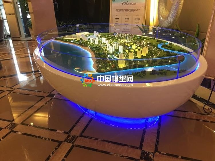 高檔樓盤模型底座，售樓部沙盤展臺（收藏）