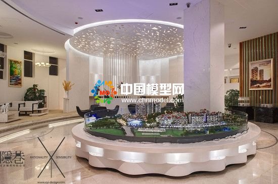 高檔樓盤模型底座，售樓部沙盤展臺（收藏）