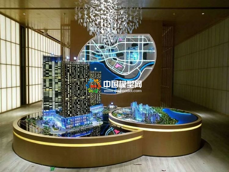 高檔樓盤模型底座，售樓部沙盤展臺（收藏）