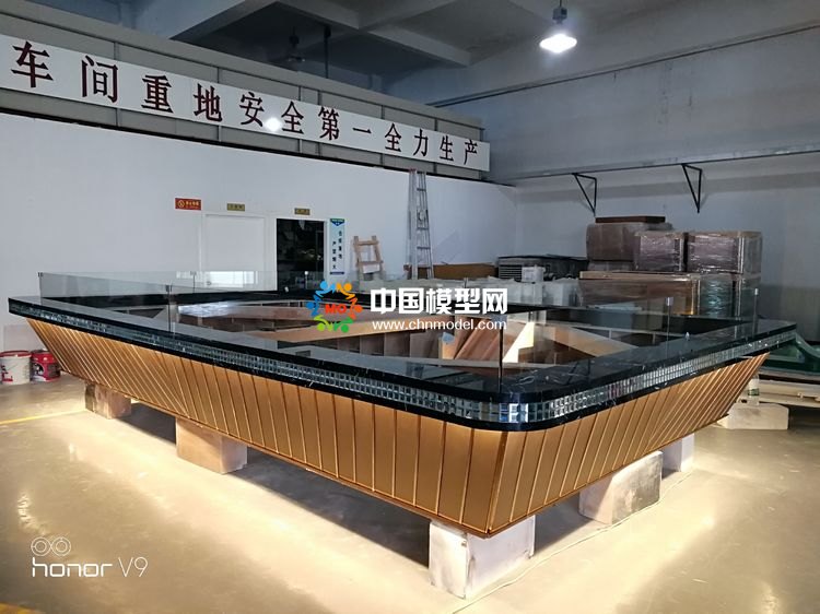 高檔樓盤模型底座，售樓部沙盤展臺（收藏）