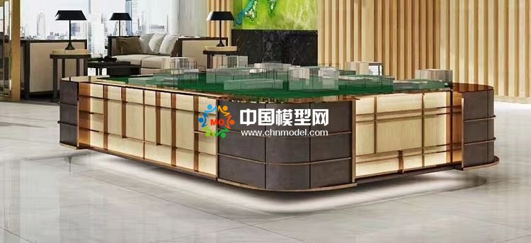 高檔樓盤模型底座，售樓部沙盤展臺（收藏）