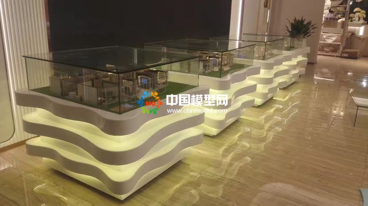 高檔樓盤模型底座，售樓部沙盤展臺（收藏）
