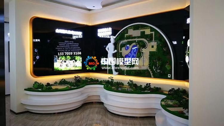 高檔樓盤模型底座，售樓部沙盤展臺（收藏）