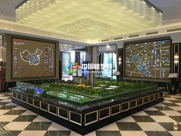 高檔樓盤模型底座，售樓部沙盤展臺（收藏）