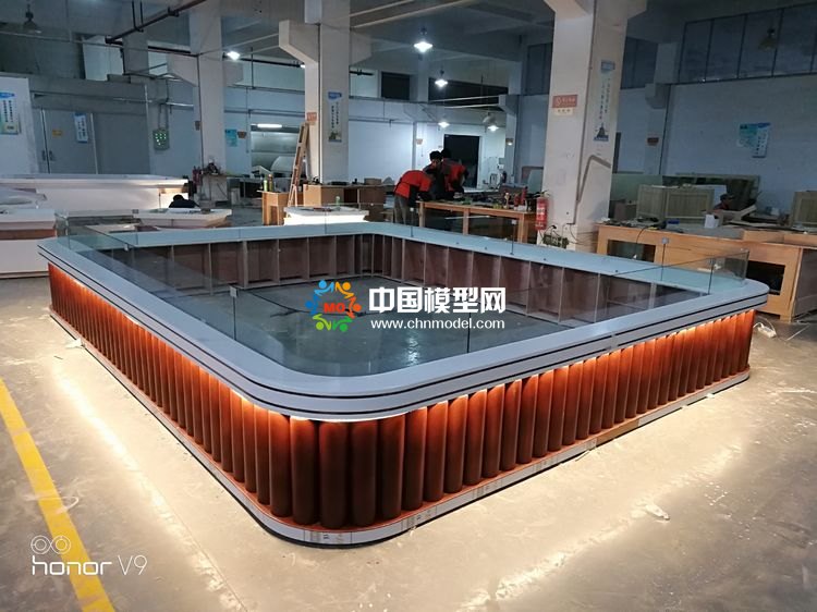 高檔樓盤模型底座，售樓部沙盤展臺（收藏）