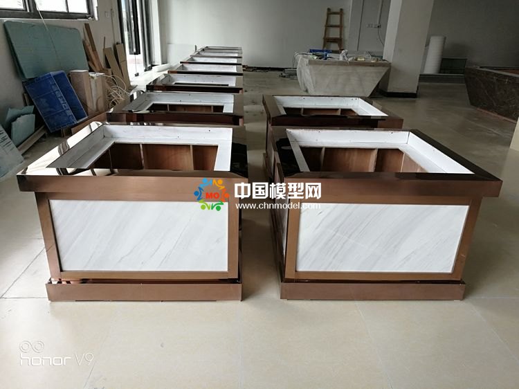高檔樓盤模型底座，售樓部沙盤展臺（收藏）
