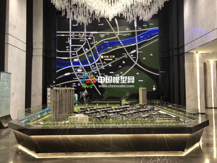 高檔樓盤模型底座，售樓部沙盤展臺（收藏）