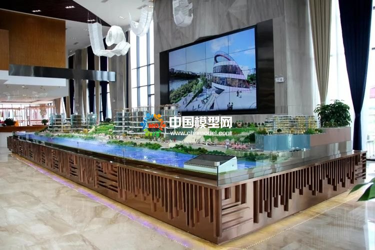 高檔樓盤模型底座，售樓部沙盤展臺（收藏）
