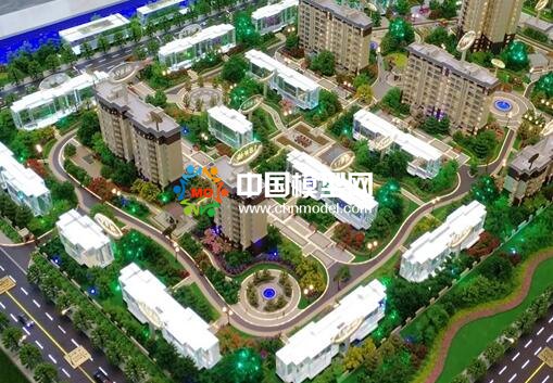 售樓部沙盤對仿真度要求較高，氛圍營造也很重要