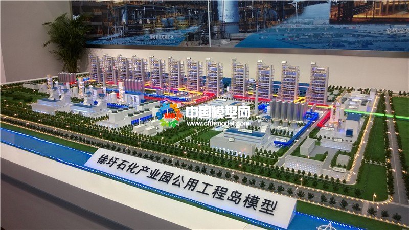 石油化工產(chǎn)業(yè)沙盤模型，石油化工流程模型