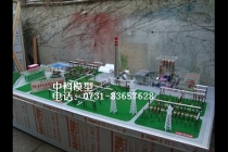 瀏陽中科發(fā)電、輸變電、供用電綜合展示模型