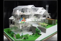 建筑模型工藝復(fù)雜，根據(jù)不同用途選定方案