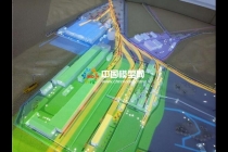 鋼鐵廠沙盤(pán)模型，投影電子沙盤(pán)