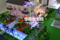 別墅沙盤模型的多種展現(xiàn)方式，燈光設計出彩地