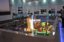 華能電廠沙盤模型，火電廠模型，發(fā)電廠沙盤