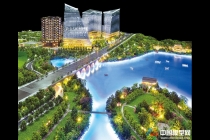 精品地產(chǎn)模型賞析：綠地長島模型，萬科城市廣場模型