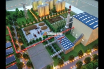 工業(yè)展示沙盤模型，企業(yè)展廳沙盤模型