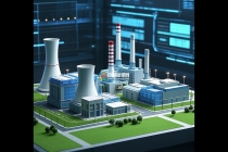 智慧電廠沙盤模型，點亮能源變革新視界