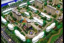 售樓部沙盤對仿真度要求較高，氛圍營造也很重要